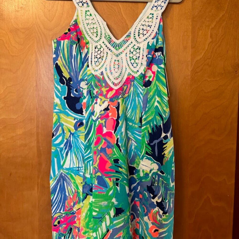 Lilly Pulitzer Largo Shift - Multi Purrfect